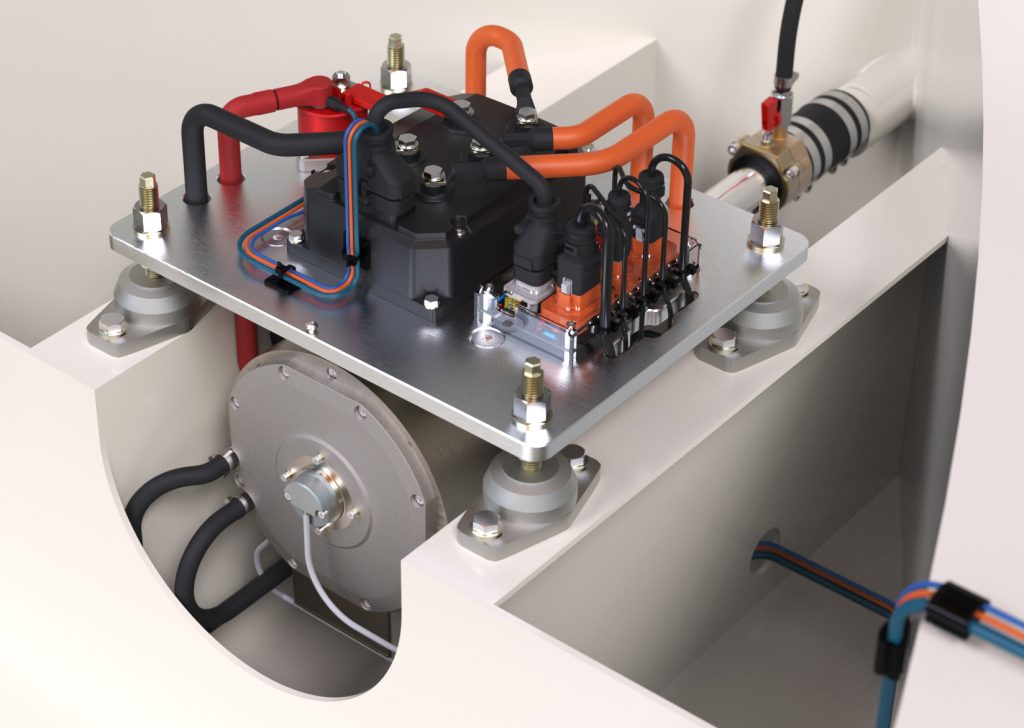 Powerful Electric Motor For Boats