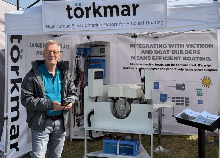 Törkmar at the Crick Boat Show