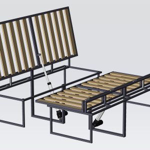 Drawbridge Bed for Narrowboats