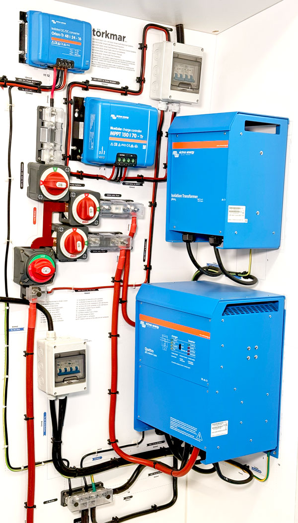 Narrowboat Electric Cupboard