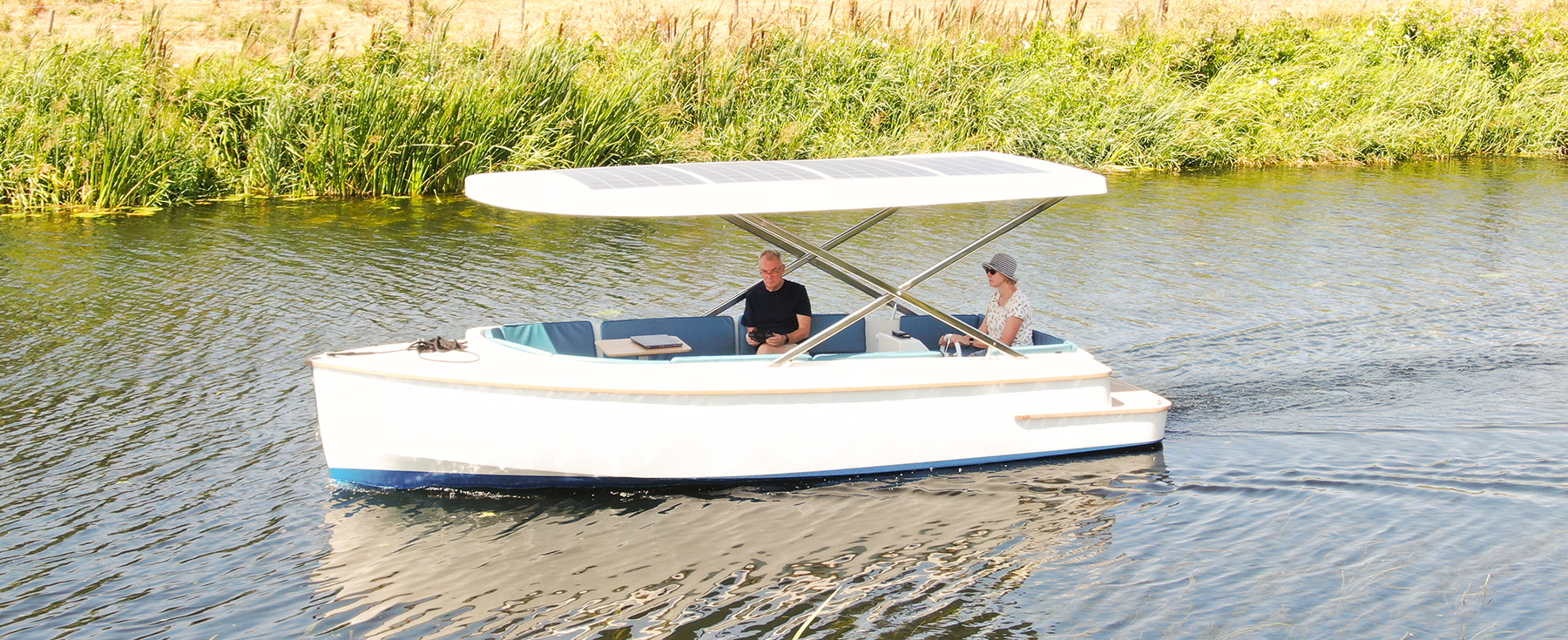 Torkmar Solar Electric boat DB1
